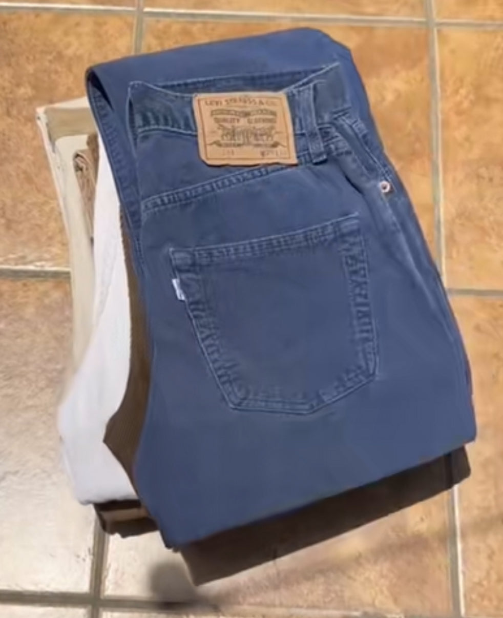 90’s Levi’s 551 Button-Fly Corduroy Pants (27x32.5)