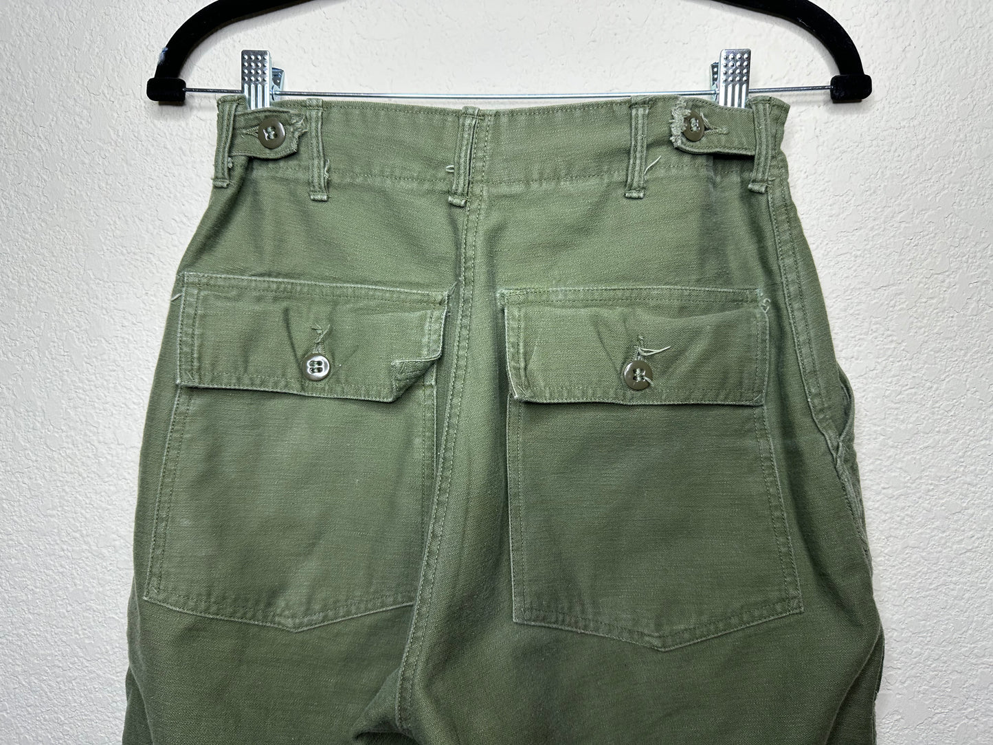 50’s US Army OG-107 Field Pants 1st Pattern (Unisex Small)