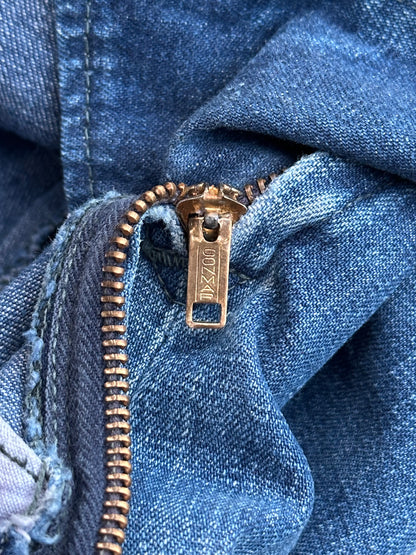 Rare 50’s LEVI’S Big E Western Side Zip Shorthorn Denim Pants (Women’s 24/25)