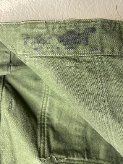 50’s Military OG-107 Field Pants (33-35”) 1st Pattern, Korean War