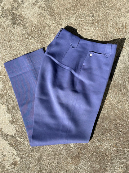 50’s H Bar C Ranchwear Wool Side Zip High-Rise Pants (Women’s 2/4)