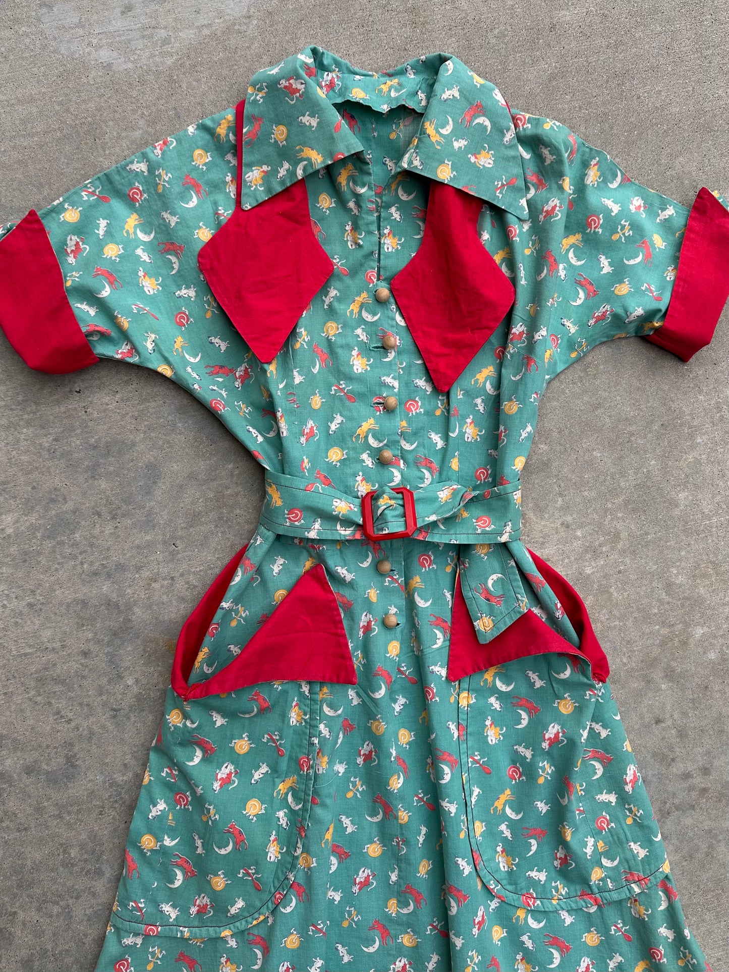 DROPPING SUNDAY: 50’s Handmade Dress (XS)