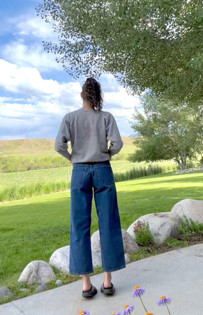 90’s Levi’s Silver Tab 751 Student Baggy Crop Women Jeans (27x26 / Modern 25)
