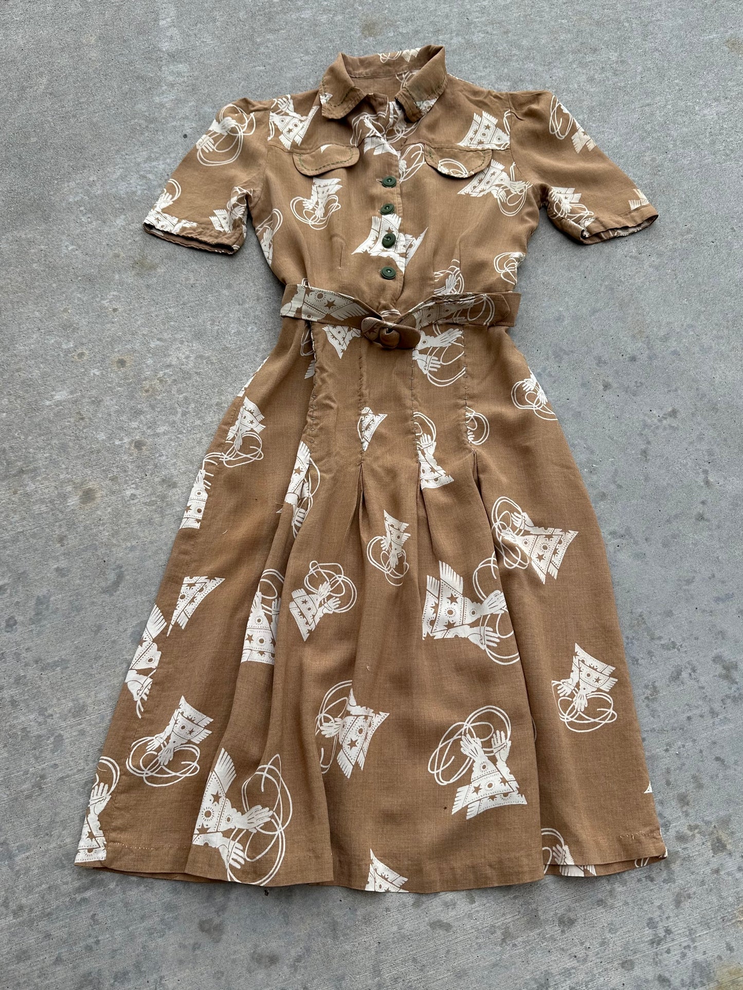 DROPPING SUNDAY: 50’s Handmade Dress (XS)