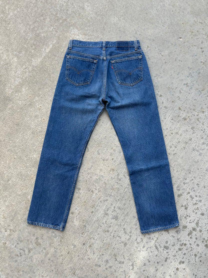 80’s Levi’s 501xx STF Raw Denim Jeans USA (Men’s 31x30 / Women’s 29)