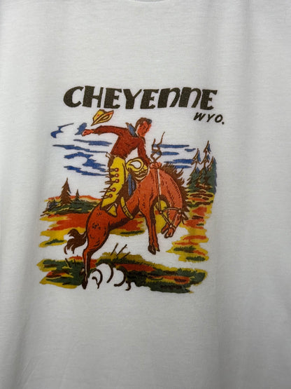 40’s Cheyenne, Wyo. Rodeo Graphic Tee - Custom Made (Unisex Sizes)