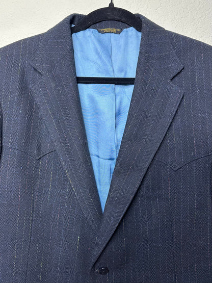 70’s Pagano West Wool Western Sport Coat (44)