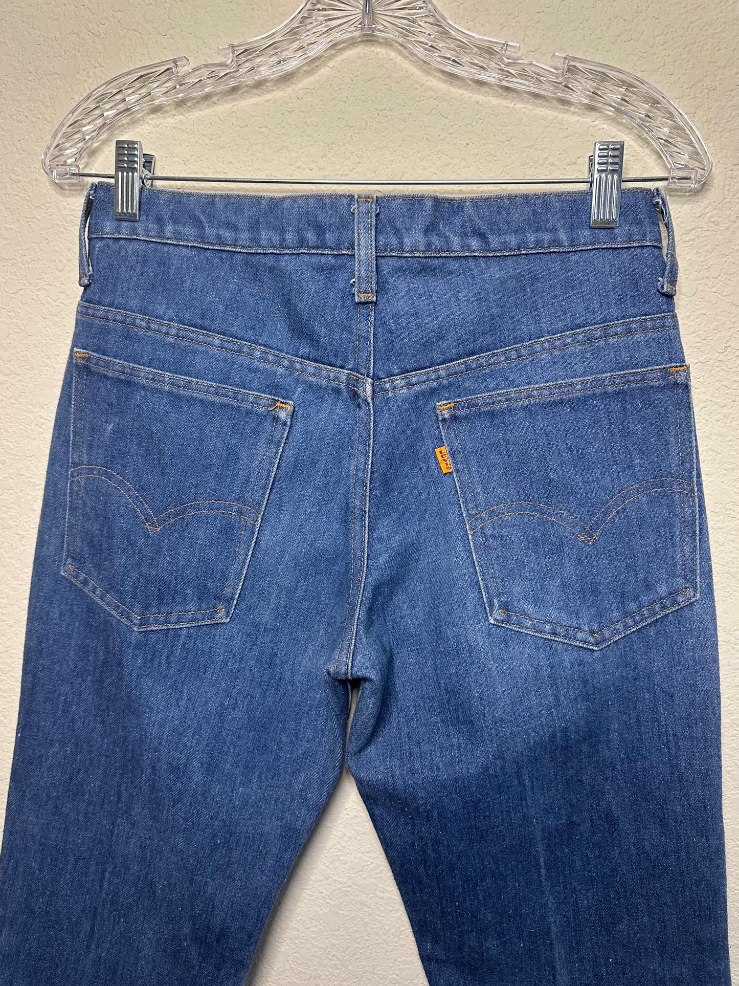 70’s Levi’s Orange Tab 784 USA Big Bell Hip Hugger Jeans (Modern 2)