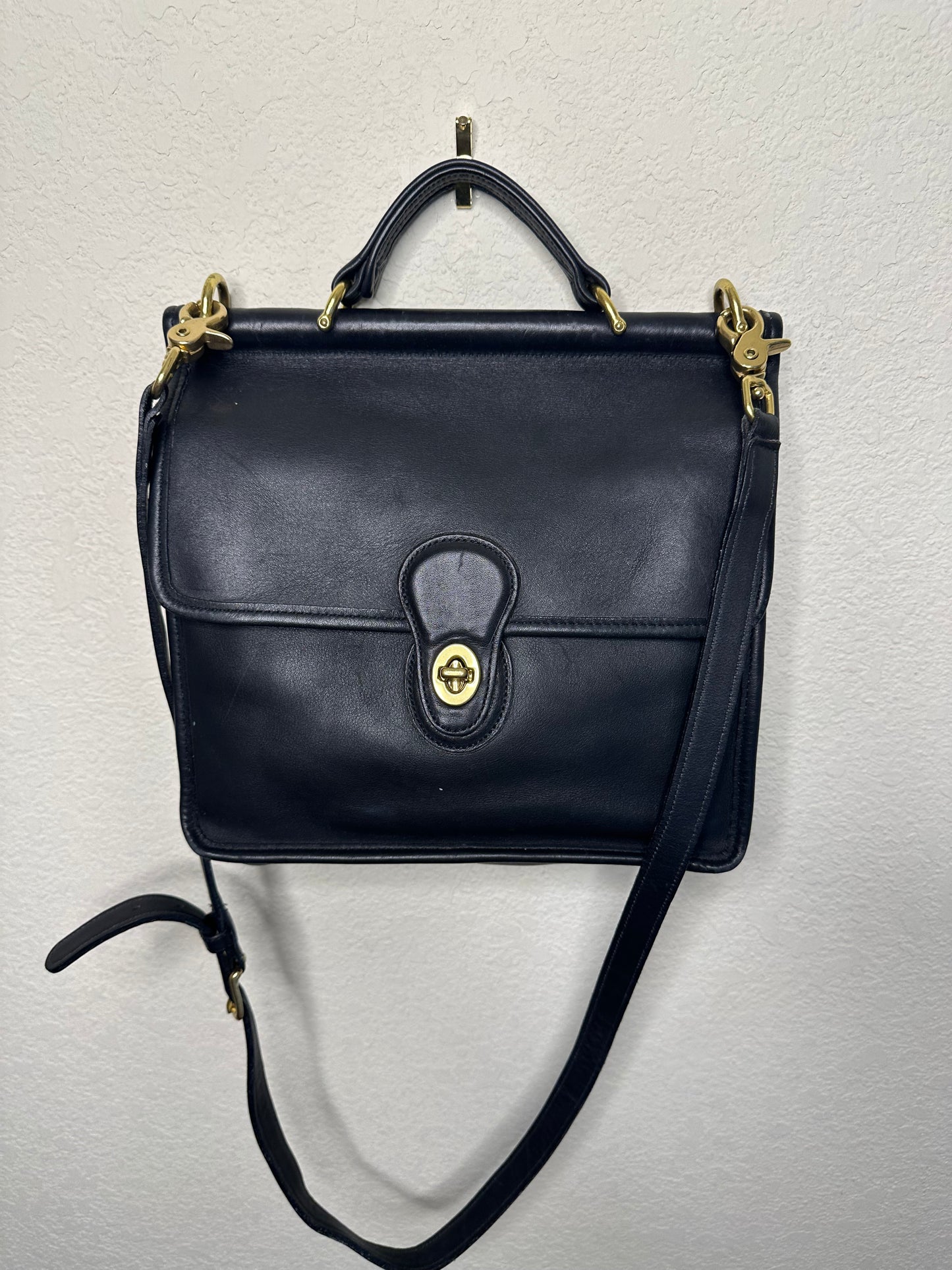 90’s COACH Leather Willis Bag