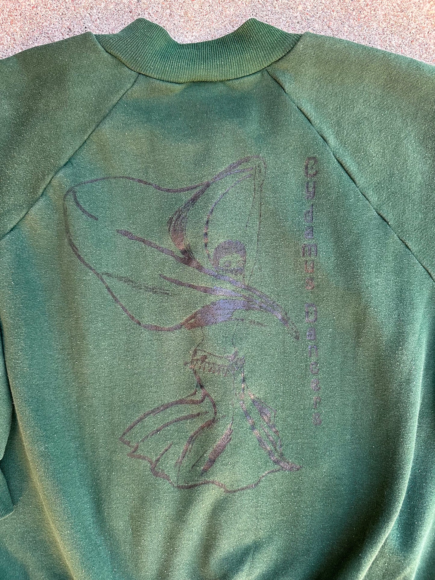 70’s Springfoot Split Crew Zip-Up Sweatshirt (Unisex M)