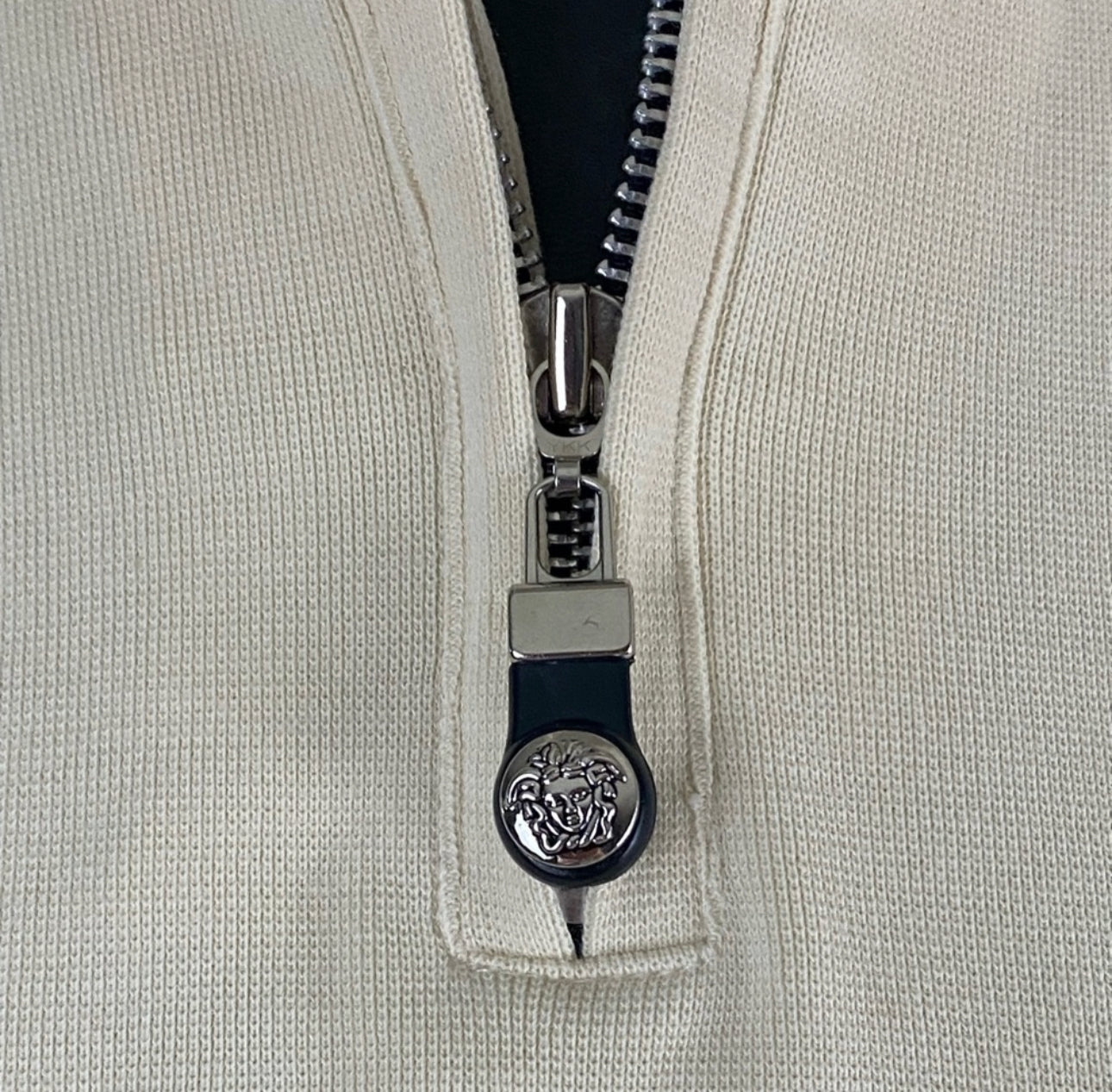 Vintage Versace V2 Classic Quarter-Zip Pullover