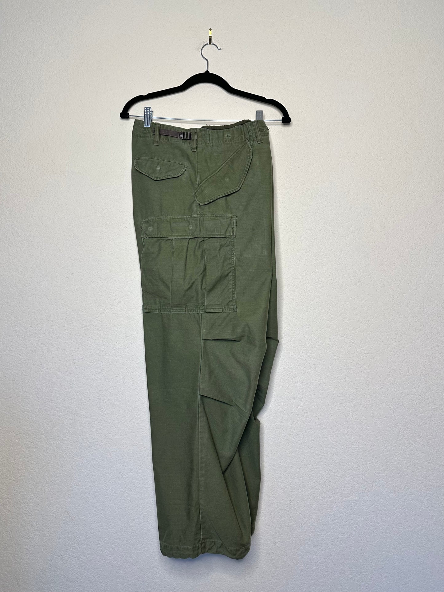 60’s Military M65 Cotton OG Cargo Field Pants (Unisex S)