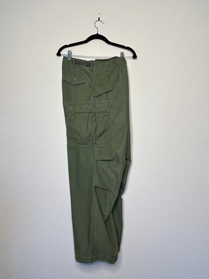 60’s Military M65 Cotton OG Cargo Field Pants (Unisex S)