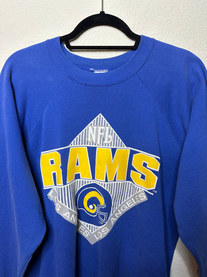 80’s LA Rams Raglan Sweatshirt (Unisex M/L)