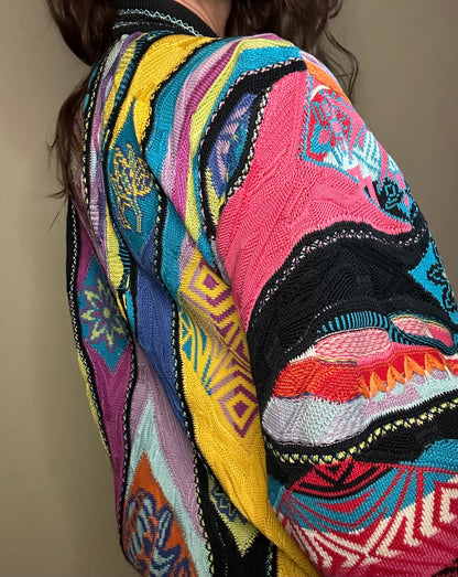 90’s Coogi Sweater Jacket