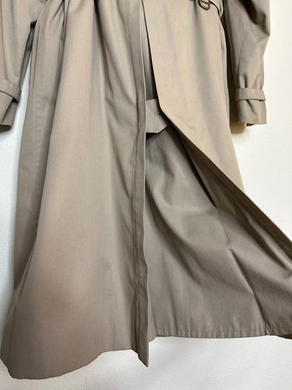 80’s Burberry Nova Check Lined Trench Coat w/ Zip-Out Liner (Men’s 42)