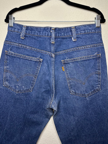 1969-70 Levi’s 684 Orange Tab Big Bells Jeans #4 (Men’s 33/ Women’s 10/12)