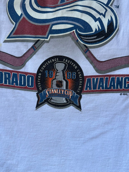 90’s Colorado Avalanche Single Stitch Tee (Unisex L/XL)