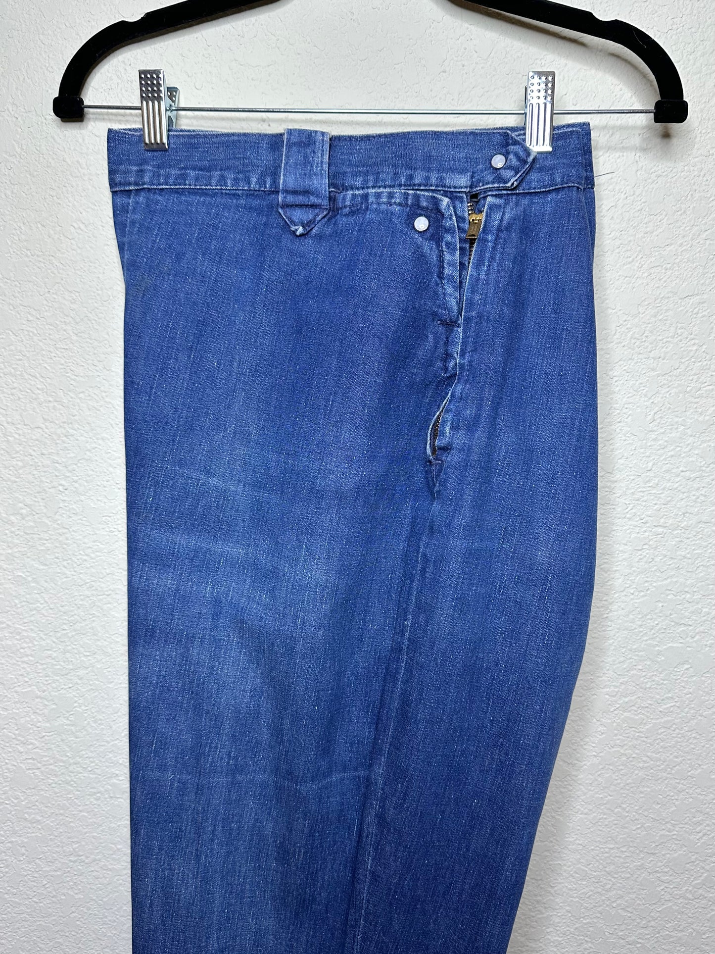 50’s LEVI’S Big E Side Zip Shorthorn Denim Pants (Women’s 34)
