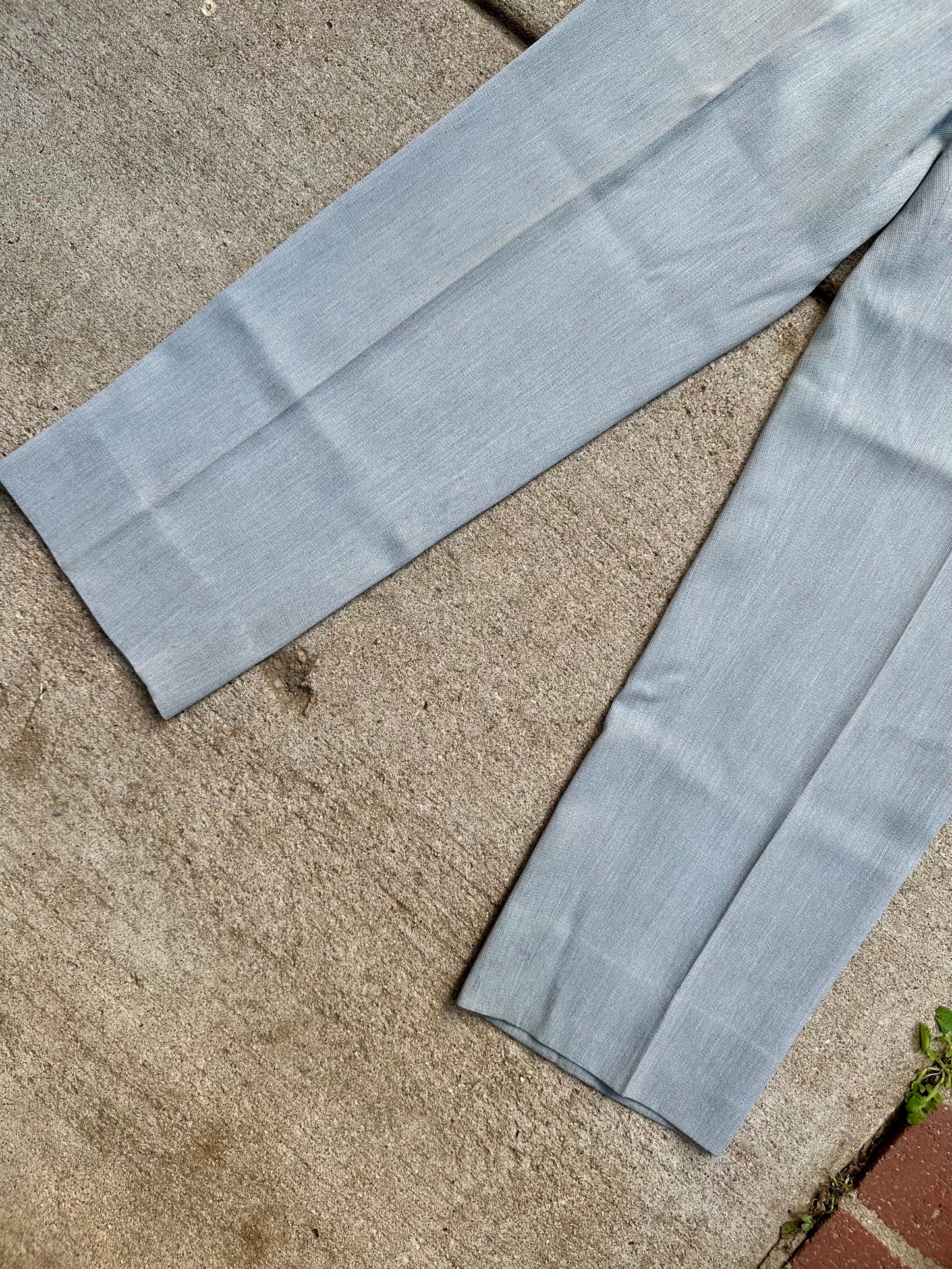 50’s Rockabilly Wool Gabardine Western Pants (Unisex 29)