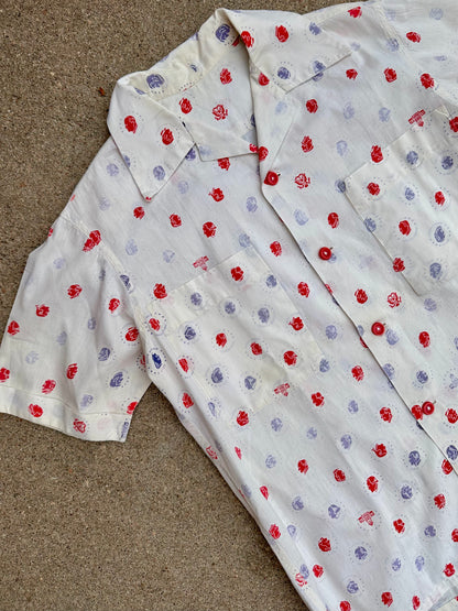 50’s US Presidents Printed Cotton Novelty Shirt (Unisex M)