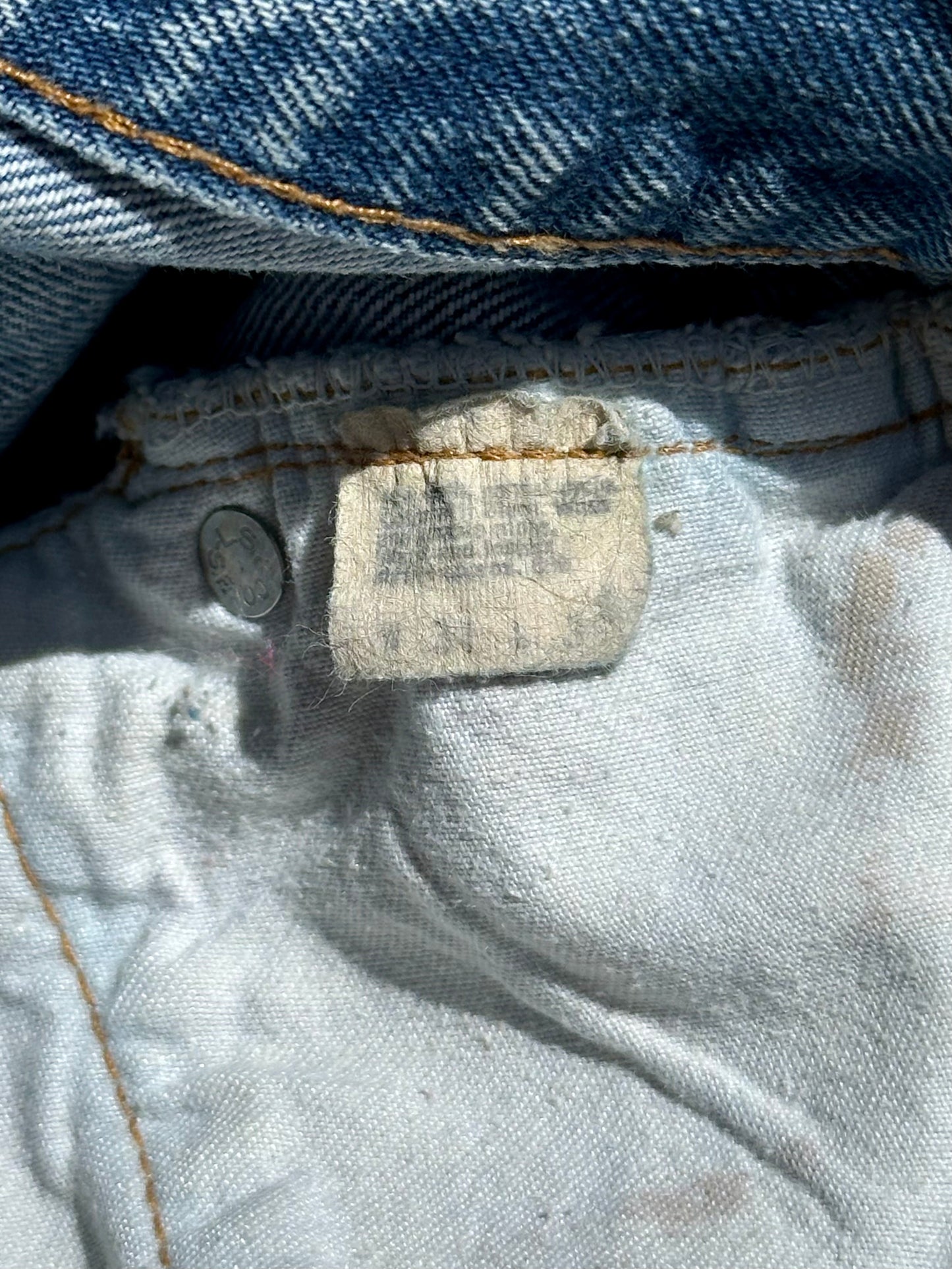 70’s Levi’s Redline Selvedge 501 STF Denim Cutoff Shorts (27” / Modern 25)