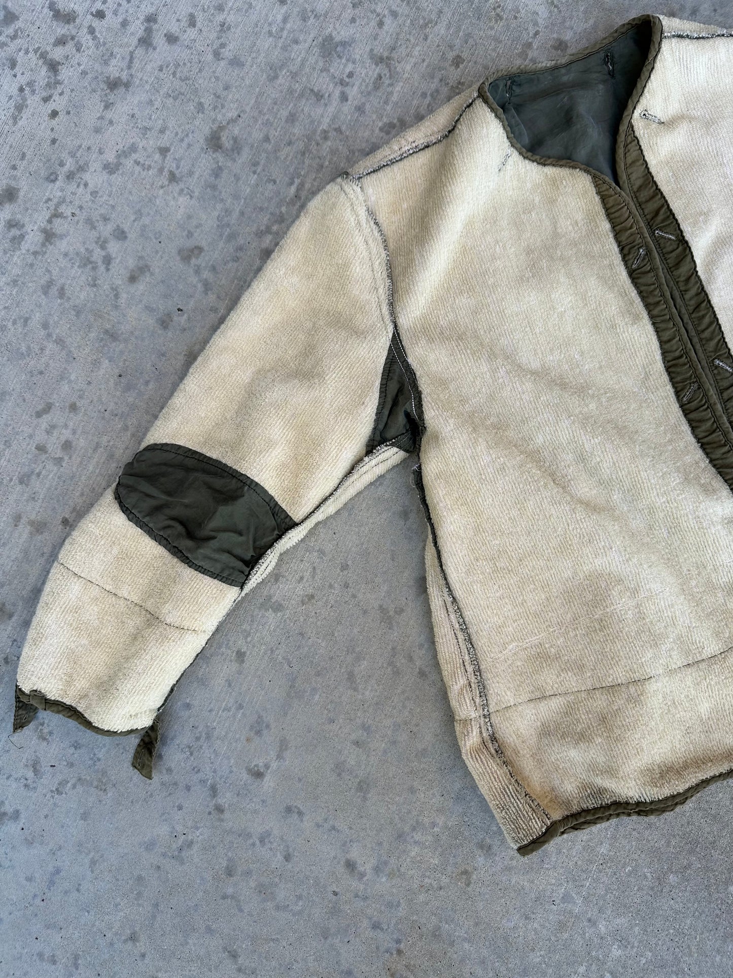 50’s US Military Wool Pile M-51 Field Liner Jacket (Unisex M/L)