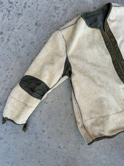 50’s US Military Wool Pile M-51 Field Liner Jacket (Unisex M/L)