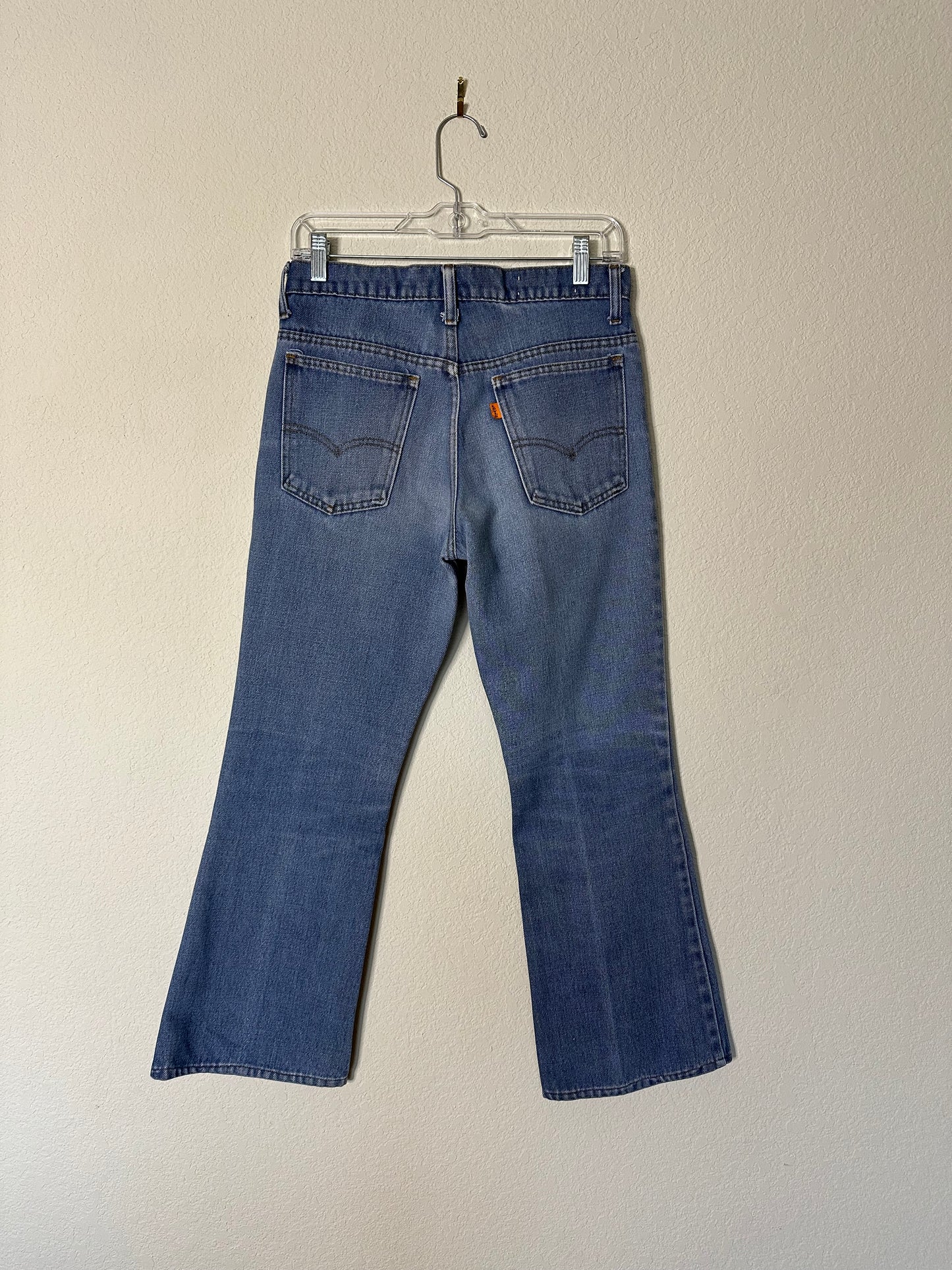 70’s Levi’s 746 Orange Tab Bell Crop Jeans (Modern 2)