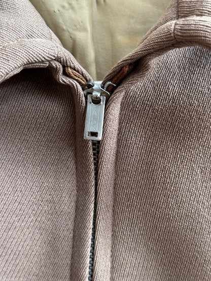 RARE 40’s Wool Gabardine Western Raglan Zip-Up Jacket (Unisex S)