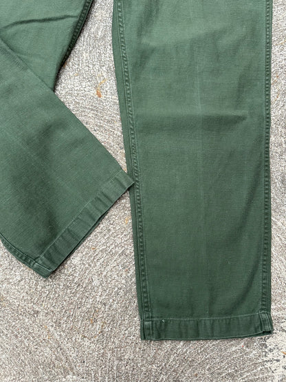 70’s US Military OG-107 Cotton Sateen Field Pants (Men’s 31x31)