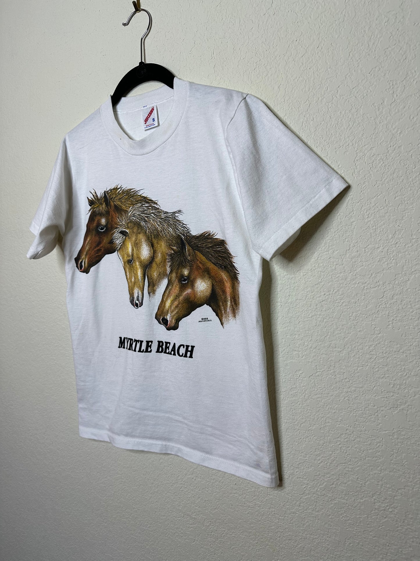 80’s Single Stitch Horses Myrtle Beach Single Stitch T-Shirt