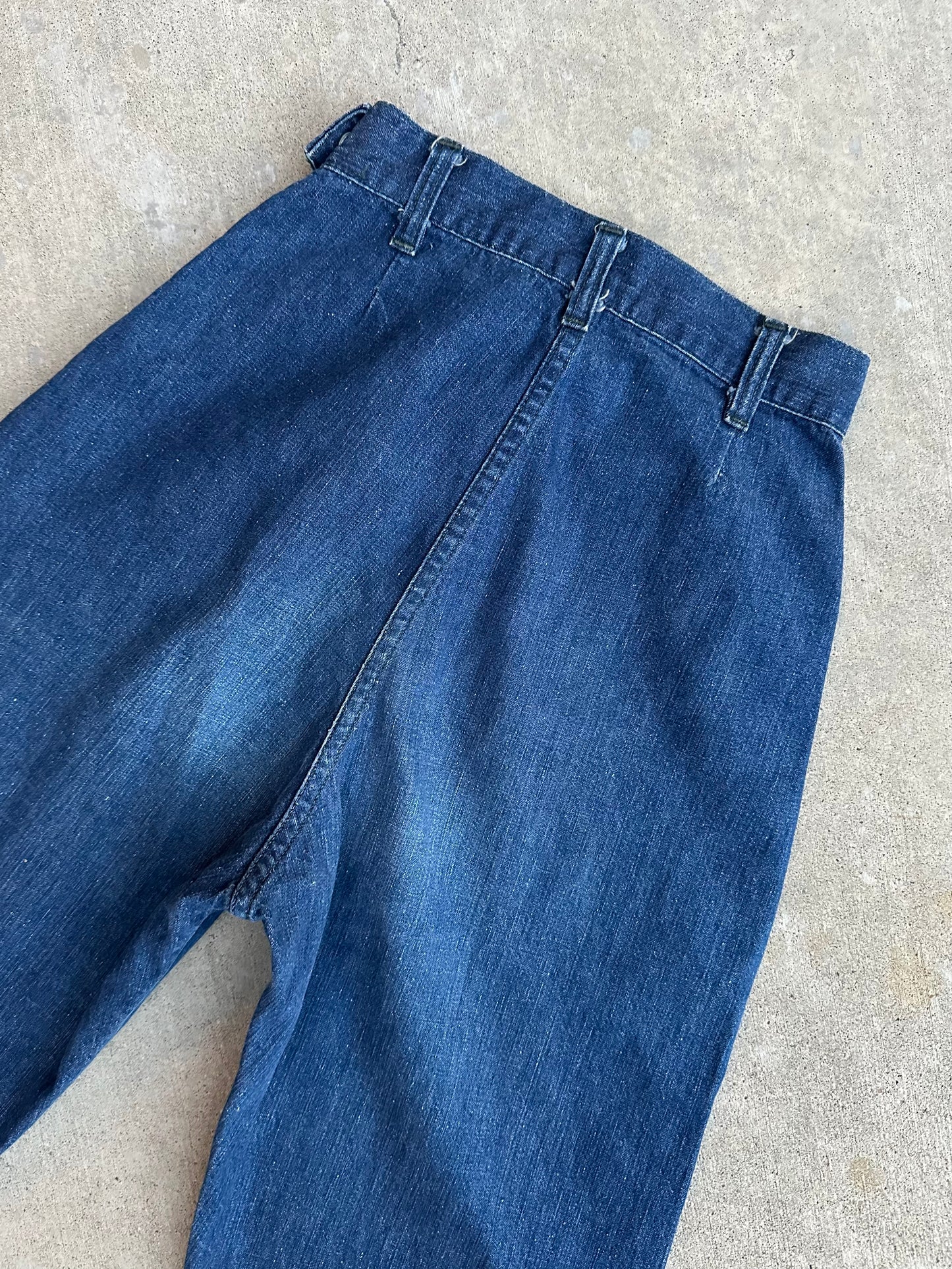 50’s RanchCraft Selvedge Denim Side Zip Shorthorn Pants (Women’s 25)