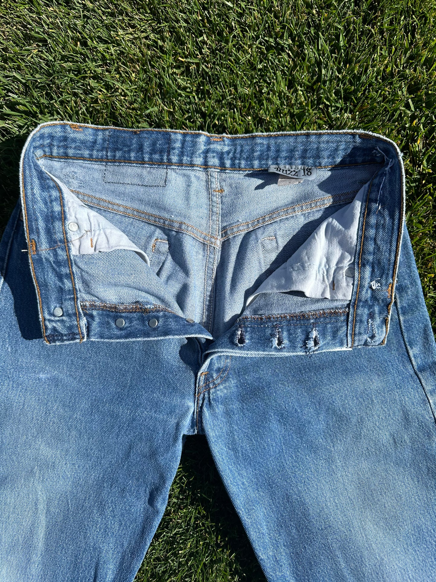 Custom Beaded 90’s Levi’s 501 Jeans (Modern 2/4)