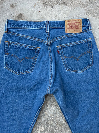 90’s Levi’s 501xx STF Denim Jeans USA (Men’s 31x29 / Women’s 29)