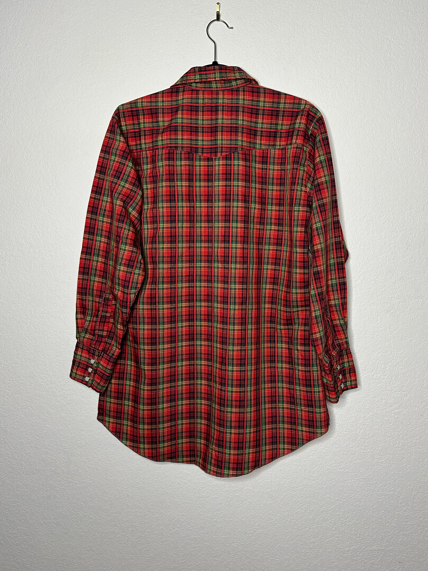 70’s Dee Cee Western Sawtooth Pearl Snap Shirt (Unisex M)