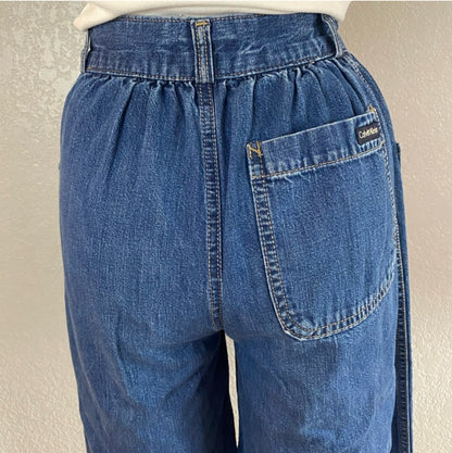 70’s Calvin Klein Wide Leg Crop Sailor Jeans (25x23 / 0/2)