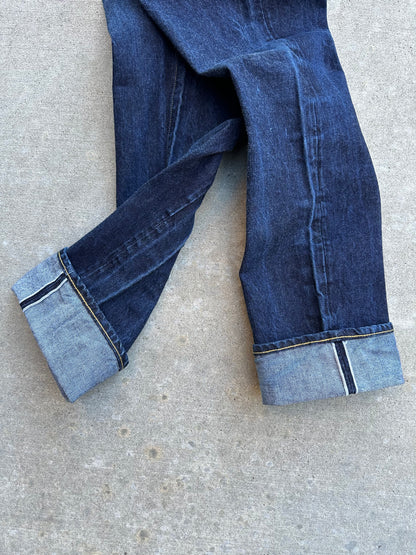 Double RL Japanese Woven Selvedge Denim Straight Leg Jeans