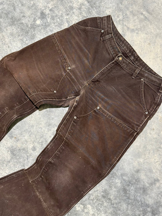90’s Carhartt Double Knee Duck Carpenter Dungarees (34x34)