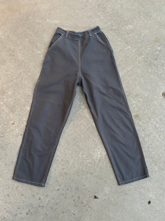 50’s White Stag Sailcloth Side Zip Pants (Women’s 25)