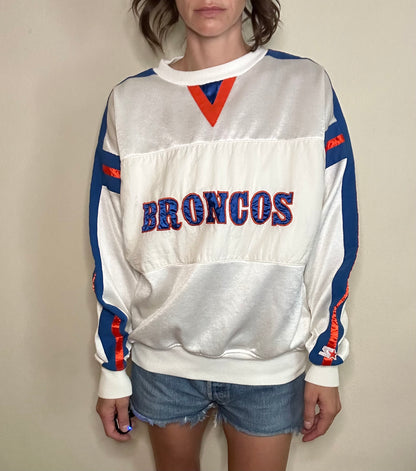 RARE 80’s Starter Denver Broncos Pocket Sweatshirt (Unisex M/L