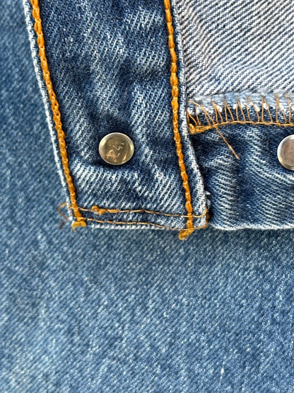 90’s Levi’s 501xx STF Raw Denim USA Jeans (Men’s 32x29 / Women’s 30)