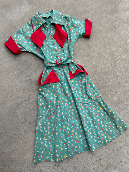 DROPPING SUNDAY: 50’s Handmade Dress (XS)