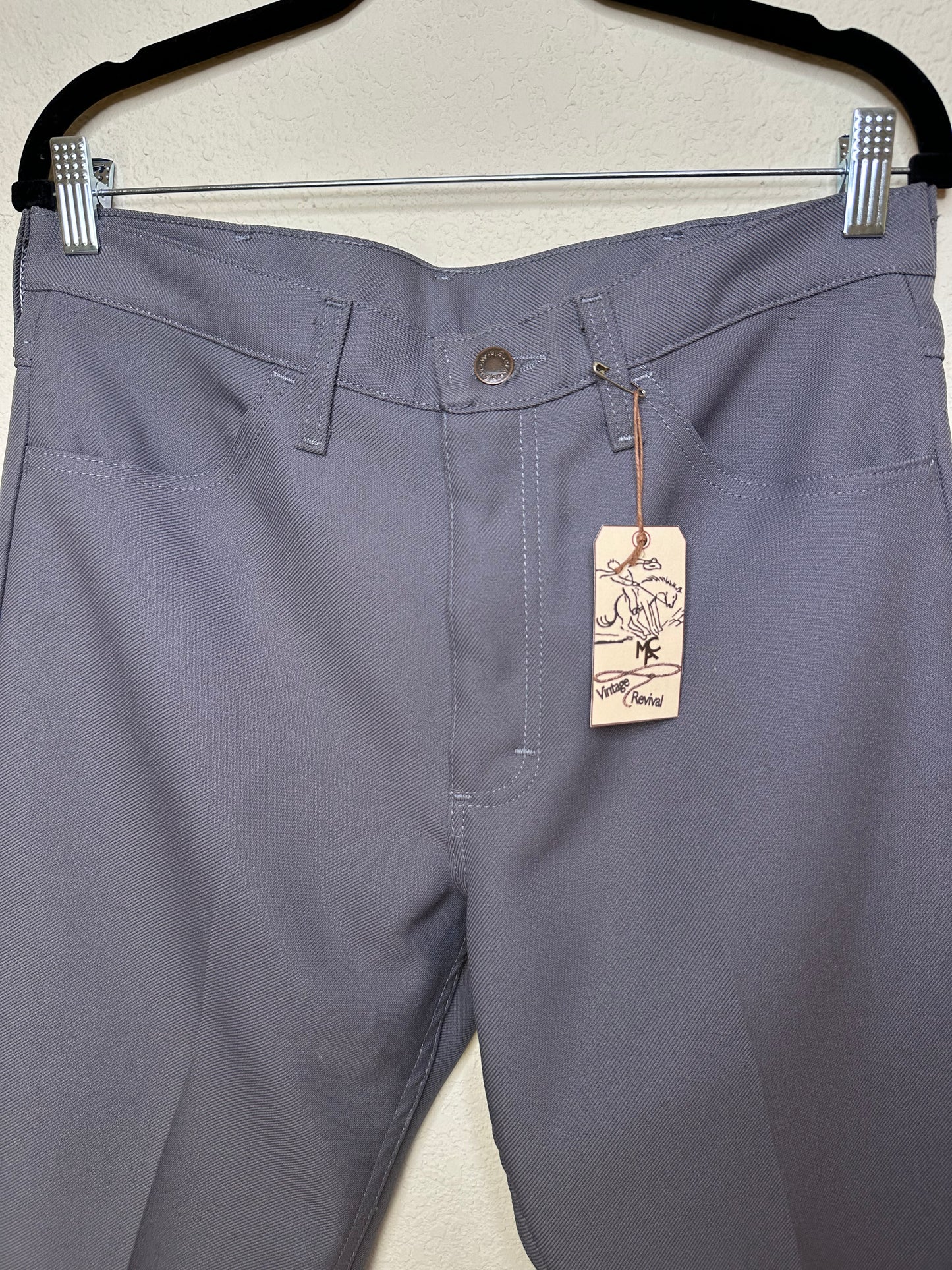 MCA Vintage Revival: 70’s Wrangler Hand Chainstitched Grapevine Boot Cut Pants (Men’s 33 / Women’s 30/31)