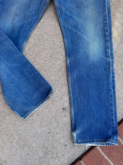 Y2K Levi’s 501xx STF Denim Good Fades Jeans (Men’s 34x31 / Women’s 32)