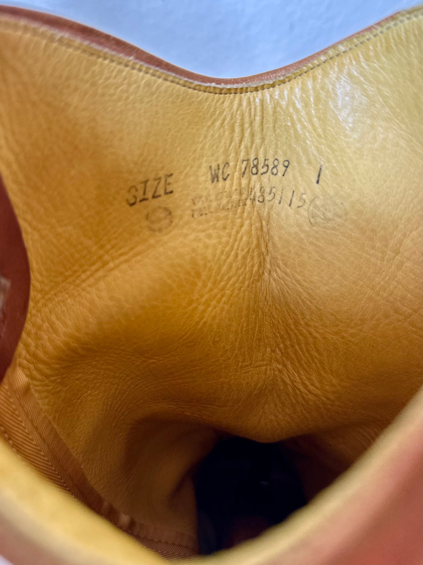 60’s Levi’s Orange Tab Engineer Work Boots (9/10.5)