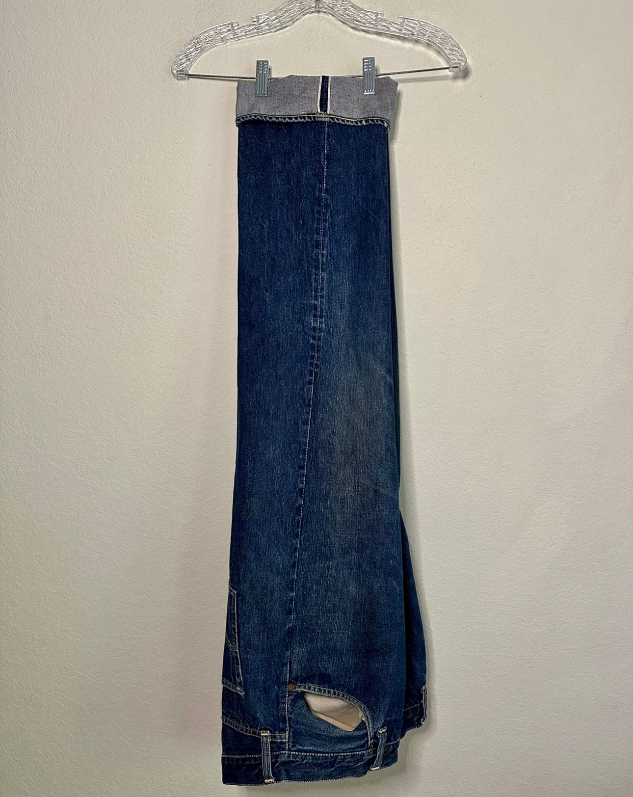 RARE 1947 LEVI’S ‘Big E’ 501XX Selvedge Redline Hidden Rivet USA Jeans (34x30)