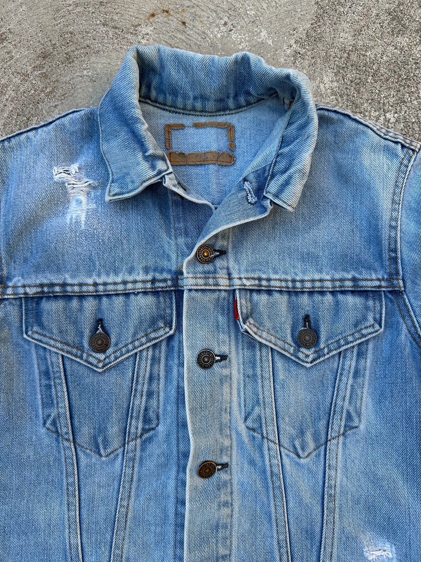 70’s Levi’s Denim Trucker Jacket (Women’s XS)