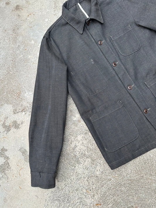 Epaulet Doyle HBT Japanese Denim Workwear Chore Jacket (Unisex L)