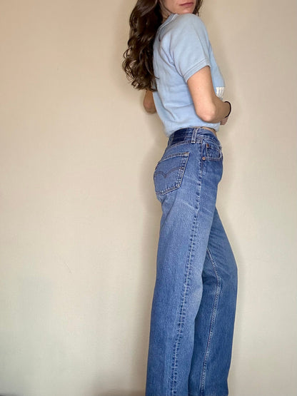 80’s Levi’s 501 USA Jeans (Men’s 31x34/ Women’s 8)